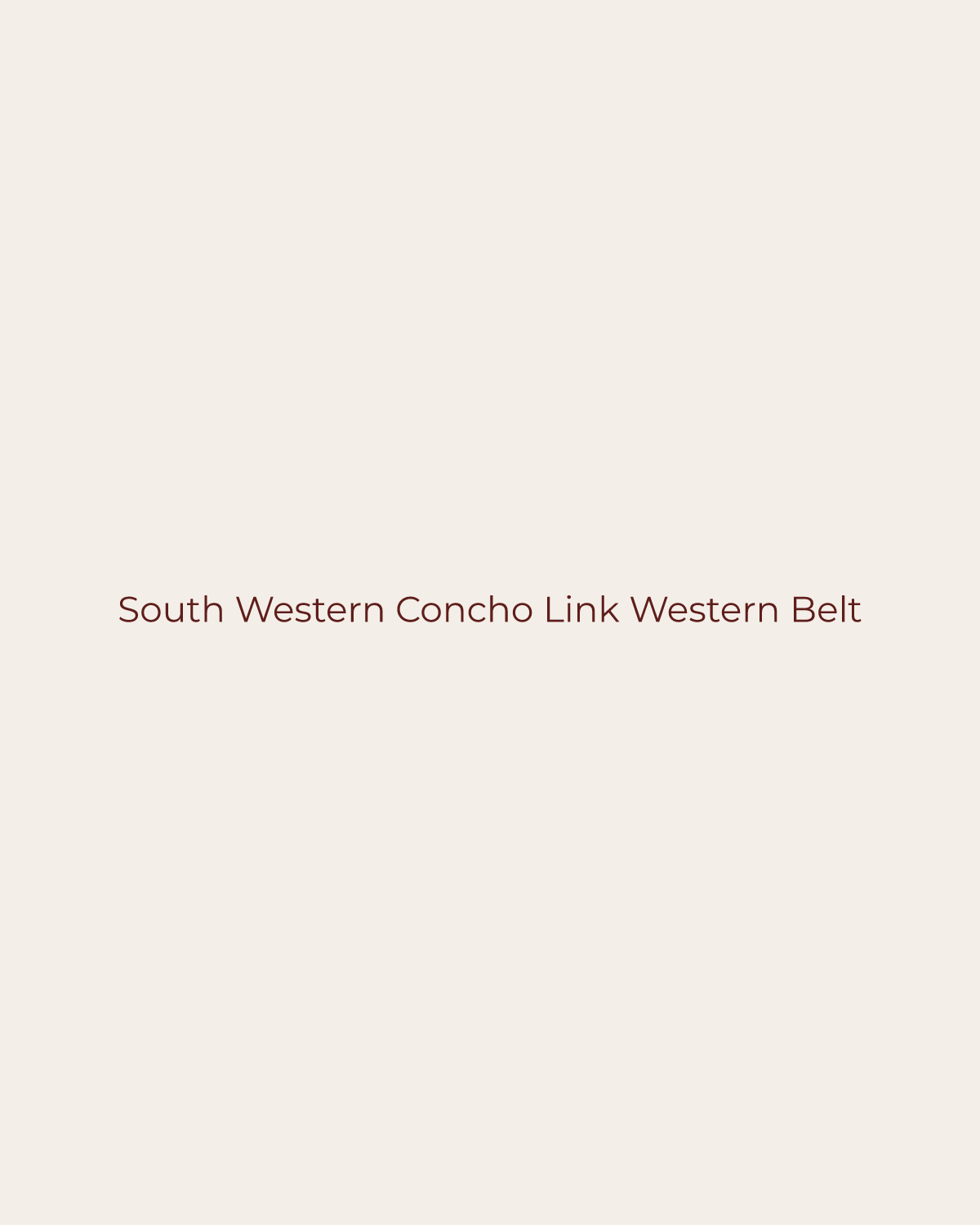 Golden House temporary product placeholder for South Western Concho Link Western Belt by Paperdoll