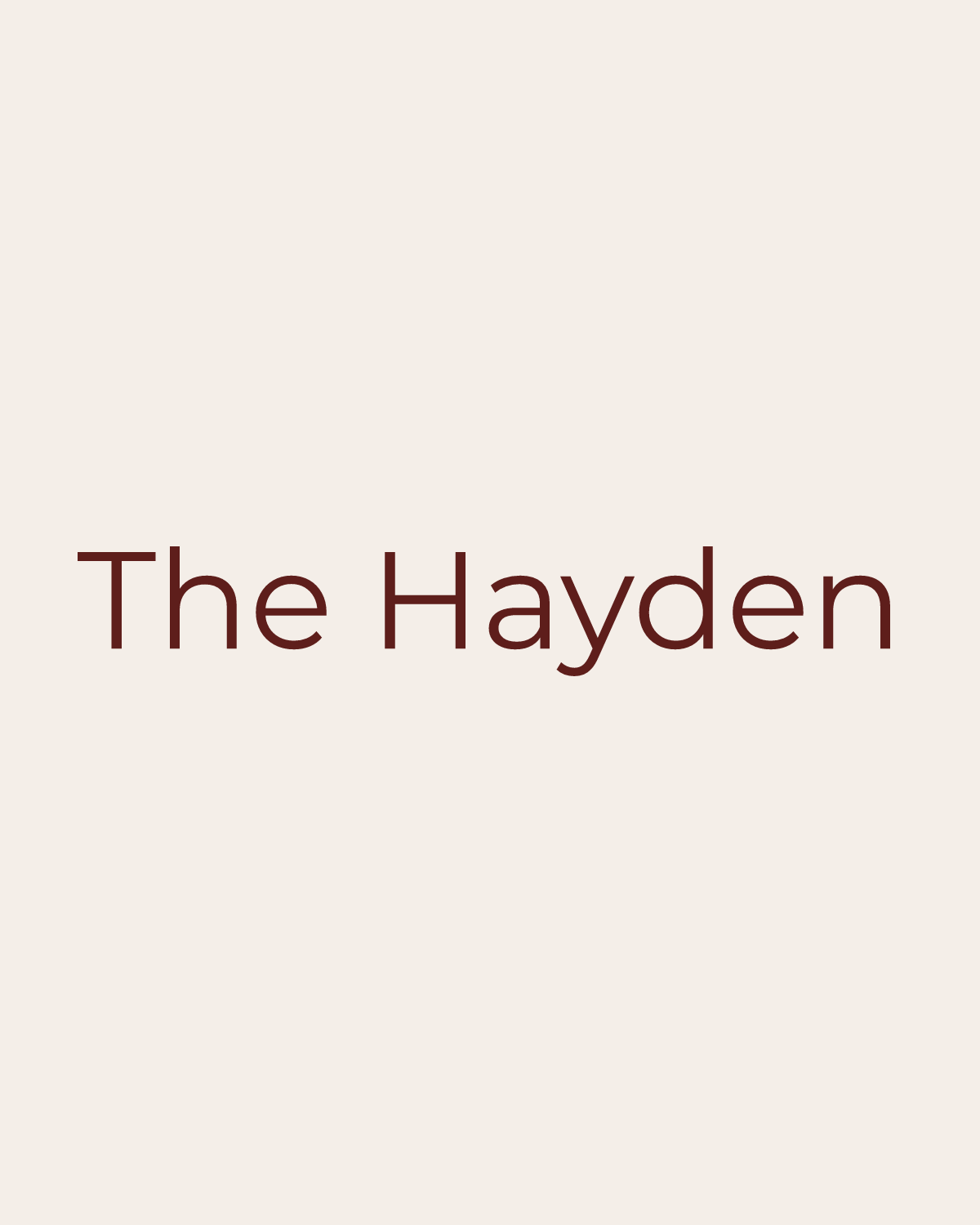 Golden House temporary product placeholder for The Hayden by OASIS SOCIETY