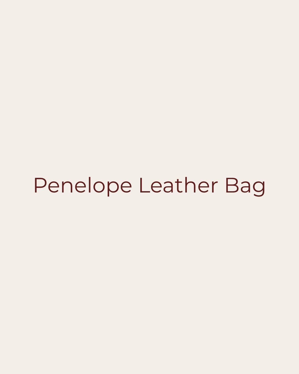 Golden House temporary product placeholder for Penelope Leather Bag by Esquivias