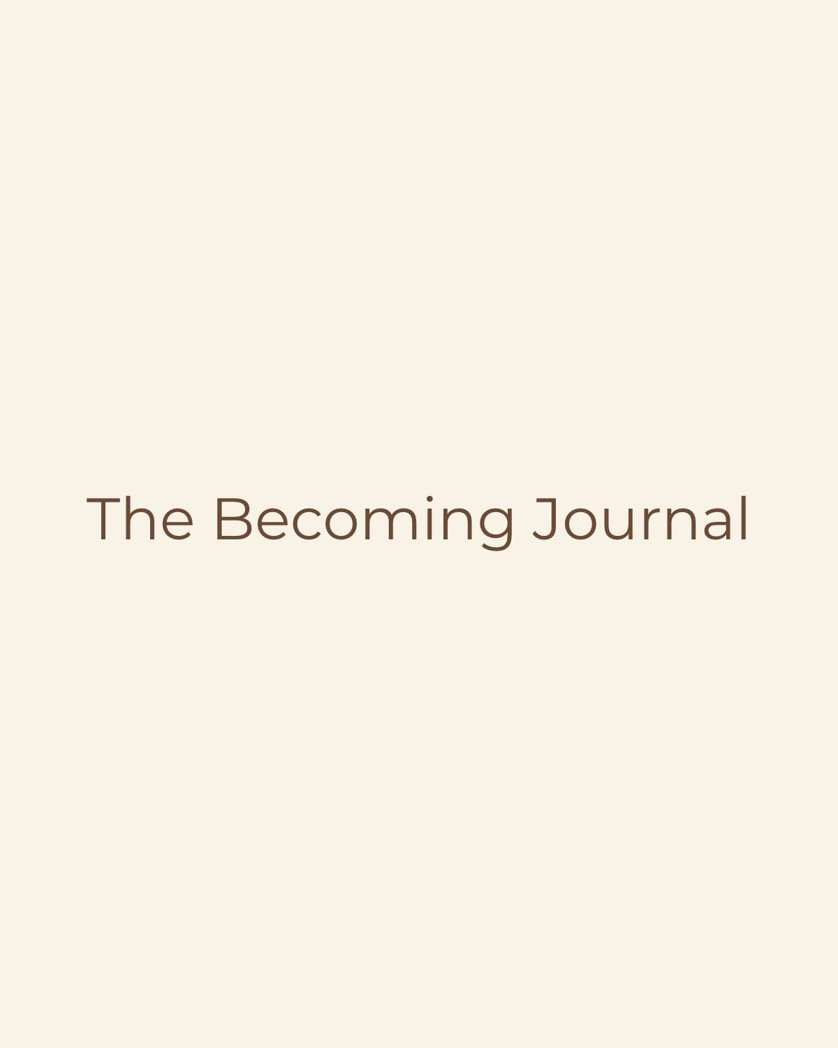 Golden House temporary product placeholder for The Becoming Journal by Thought Catalog
