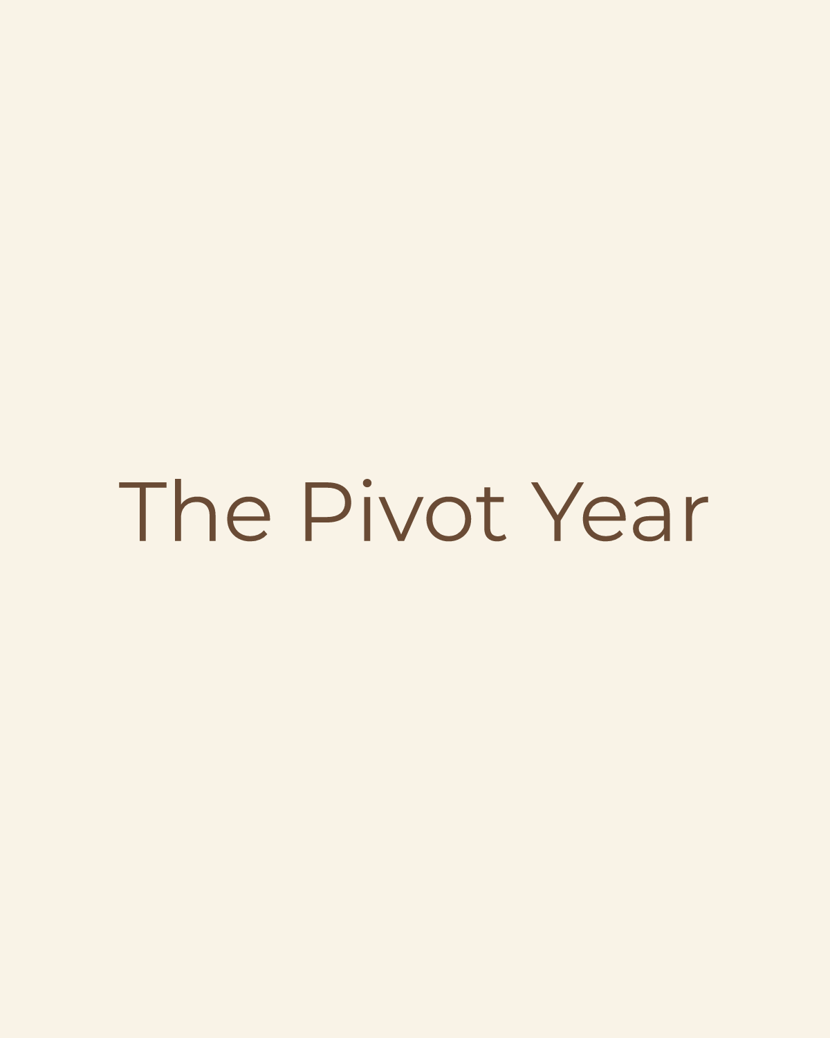 Golden House temporary product placeholder for The Pivot Year by Thought Catalog