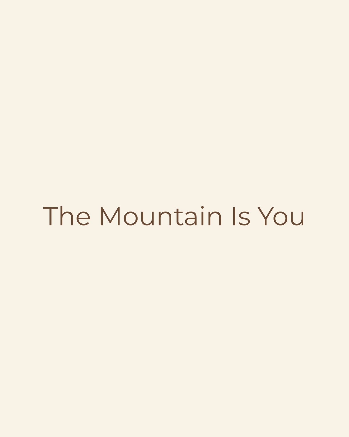 Golden House temporary product placeholder for The Mountain Is You by Thought Catalog